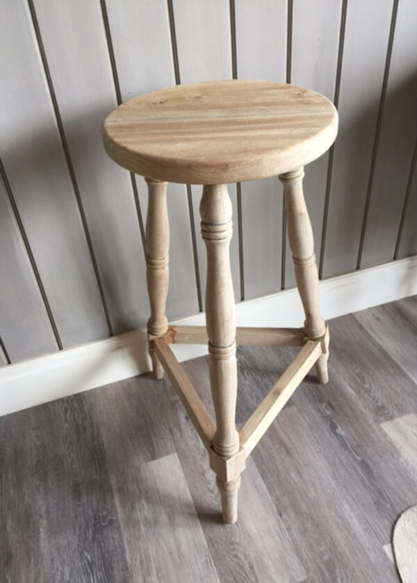 Tall Wooden Stool